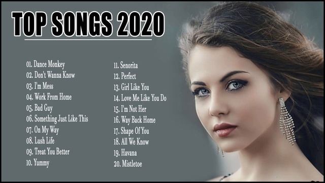 Top Hits 2020. Лучшие английские песни 2020 года.Новые популярные песни 2020. смотреть онлайн
