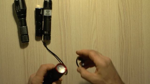 Лазерный фонарь с Ali Express.