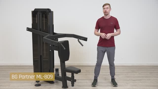 ОБЗОР Тренажера Жим от плеч BRONZE GYM PARTNER ML-809
