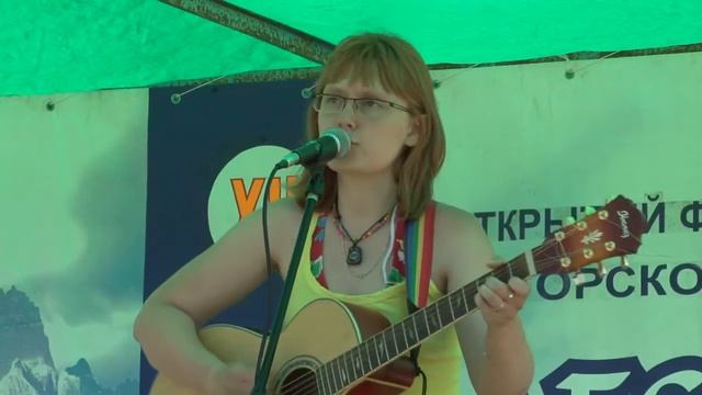 32 Елизавета Евщик Концерт гостей  Лесной Микрофон 2012