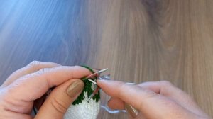 Следки спицами 🧶жаккардом 🤍