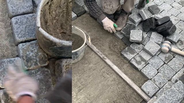 Брусчатка галтованная габбро смотреть онлайн
