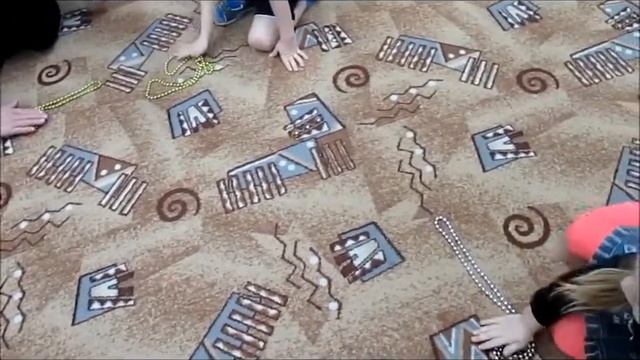 Фрагмент занятия с использованием технологии BEAD ART смотреть онлайн