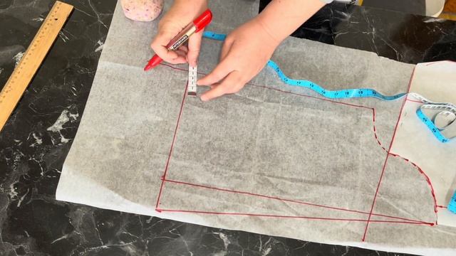 МК Теплая рубашка с капюшоном. Построение+раскрой смотреть онлайн