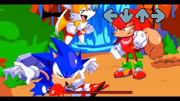 ФНФ СОНИК 3 и НАКЛЗ