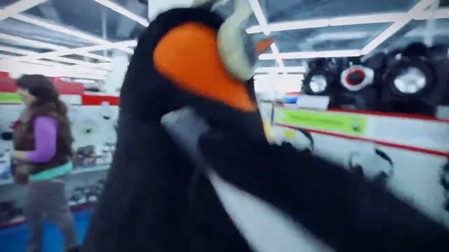 Прикол - Пингвины в торговом центре смотреть онлайн