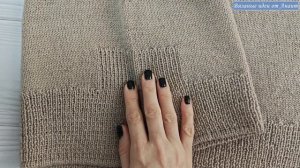 Экспресс МК жилет кокон спицами