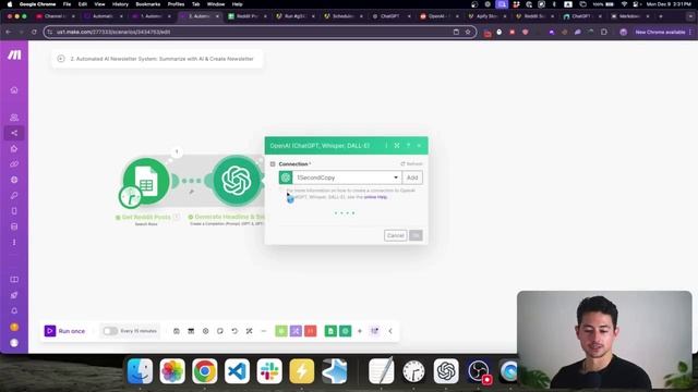 На 100% автоматизированная email-рассылка (ChatGPT + Make)