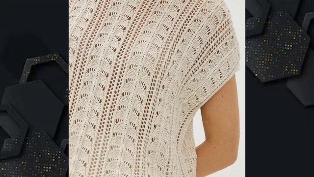 Жилеты и безрукавки на любой вкус. Схемы узоров. смотреть онлайн