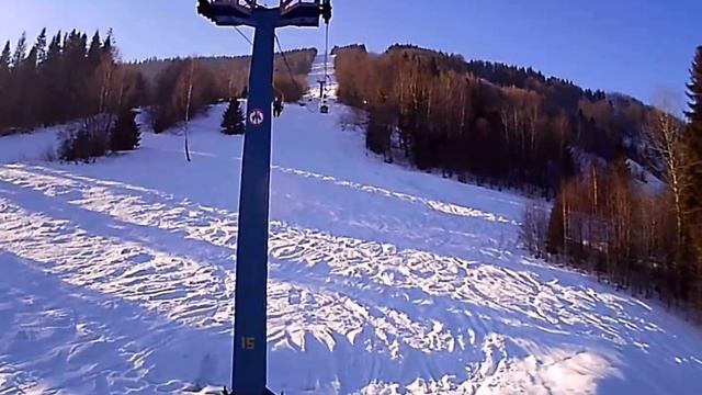 Копия видео "Канатная дорога (креселка) Тростян,Славсько. Банда из Одессы" смотреть онлайн
