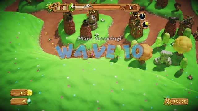 PixelJunk™ Monsters 2 PS4  Hope`s Peak Academy Stage 1-3 Fun Perfect 010