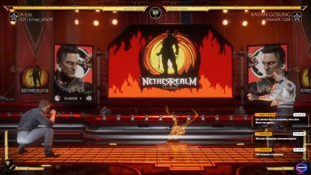 @kingpower3030 Vs @KhamzaER Жесткий бой  FT3 СЕТ ПРОТИВ СТРИМЕРА Combo Maker В МК11