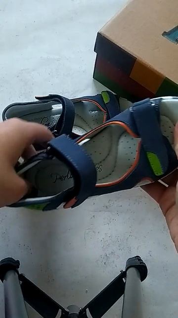 БОСОНОЖКИ PERLINA 113GOL ГОЛУБОЙ смотреть онлайн