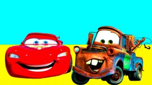 Дисней Тачки Молния Маккуин и Эвакуатор Мэтр Человек-паук Приключения Мультики для Детей