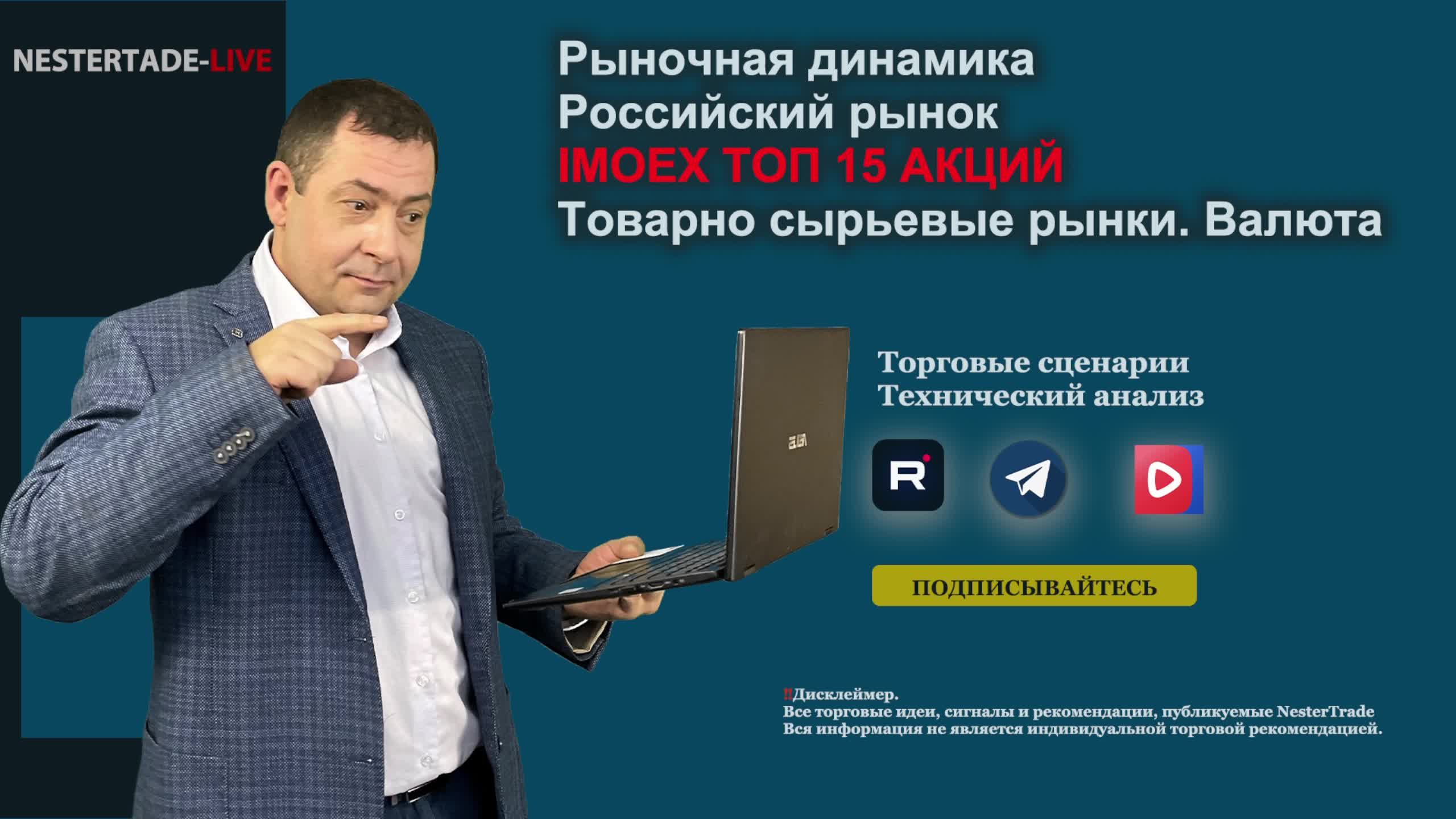 NESTERTRADE | Биржевая сводка итоги за пятницу| IMOEX CRYPTO