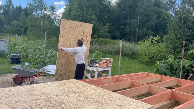 Как просто поднять и перенести лист осп 22 мм без помощ? смотреть онлайн