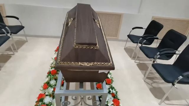 Гроб №13 коричневый