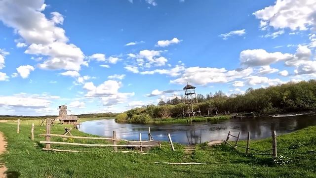 Деревня сгорела ... Место для палатки второе ! ХУТОР В ЛЕСУ №686 смотреть онлайн