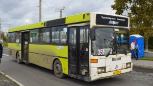 Автобус Mercedes-Benz O405 (АС 577 22). Покатушки по Барнаулу.