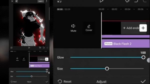 как сделать топ эдит за пару минут в capcut