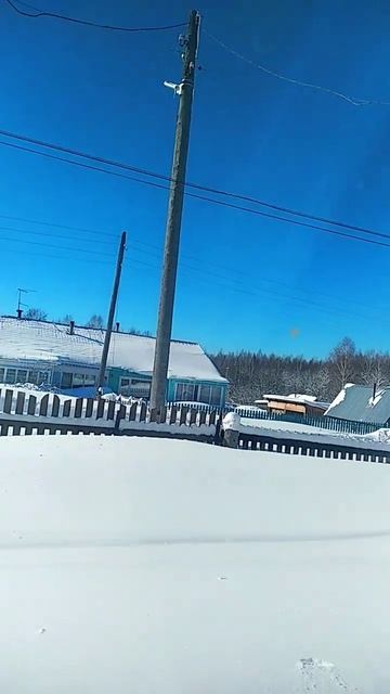 у кого ещё не растаял снег?