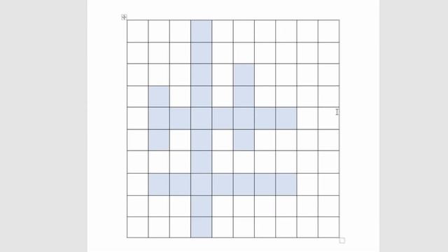 Как Сделать Кроссворд в Word? | ПОШАГОВЫЙ УРОК в Ворд смотреть онлайн