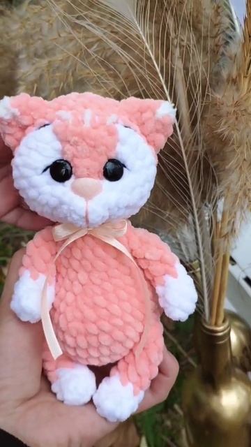 Вязаный лисёнок , осеннее чудо плюшевая игрушка игрушка ручной работы handmade toy зефирная игрушк смотреть онлайн