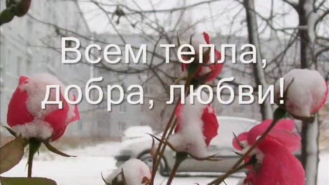 С первым снегом! смотреть онлайн