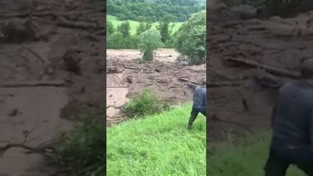 Стихийное бедствие в Теберде