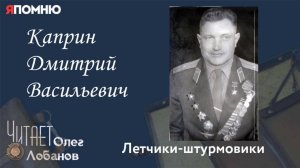 Каприн Дмитрий Васильевич. Проект «Я помню» Артема Драбкина. Летчики штурмовики.