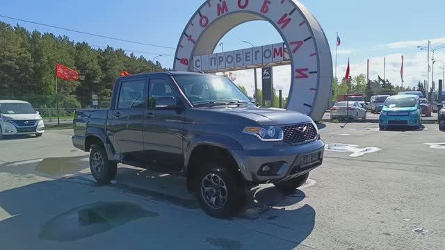 УАЗ Pickup 2.7 л Бензин МКПП (149,6 л.с.) 4WD 2024 смотреть онлайн
