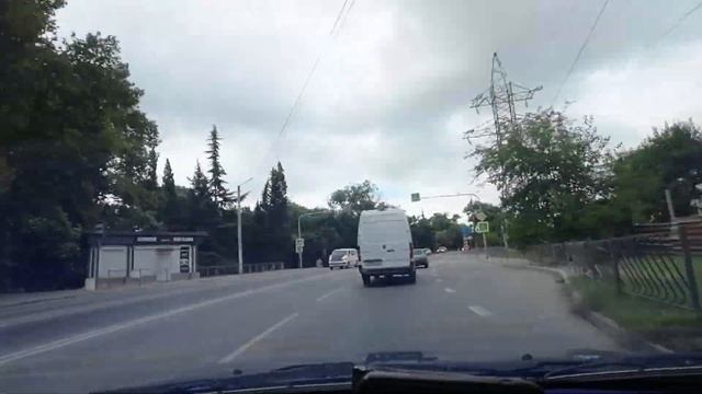 Дорога с северной стороны, пляж Учкуевка в Балаклавы, ? смотреть онлайн