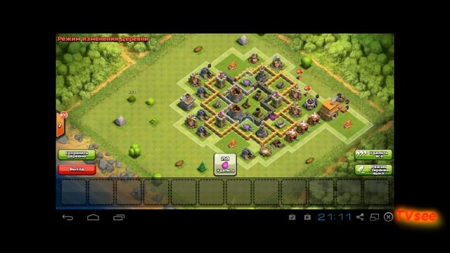 Clash of Clans TX6 (Ратуша 6) смотреть онлайн