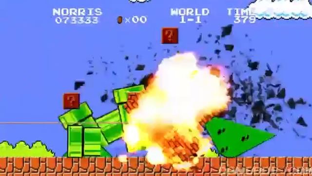 Чак Норрис vs Super Mario game смотреть онлайн