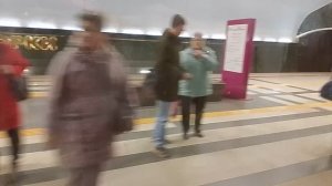 Поездка на Метро Дубравная - Аметьево