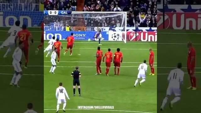 Гаред Белл - голы со штрафного