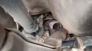 Замена прокладки выпускного коллектора, Nissan Qashqai 1.6 R9M 4