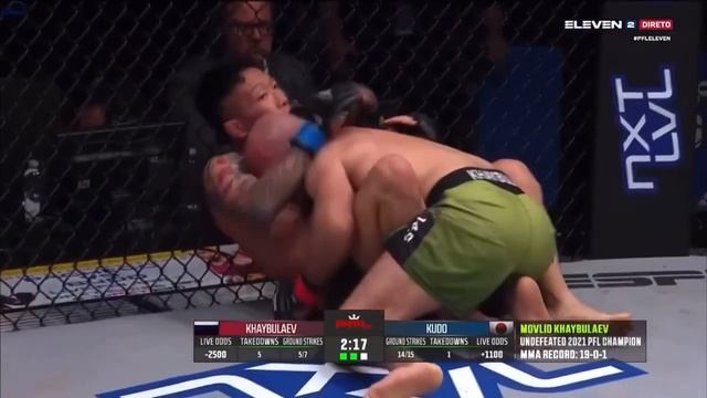 Мовлид Хайбулаев vs Риоджи Кудо смотреть онлайн