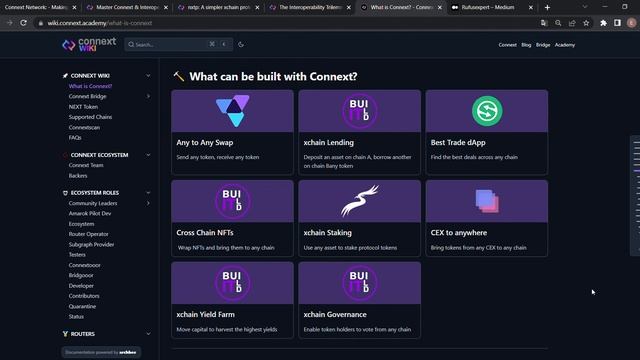 Connext Network — обзорный урок 2. Будущее за XApps
