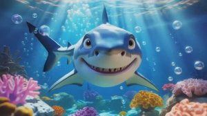 Для детей, Детский мульти-клип акулёнок  + ролик про акулу