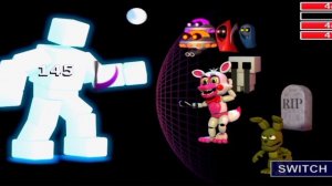наконец то я открыл фредбера и победа над скотом в игре fnaf world
