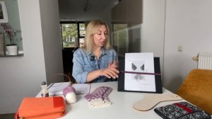 Мои первые носки жаккардом #вязание #носкиспицами