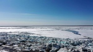 Рыбалка на налима по последнему льду. Ледоход на реке Енисей. 21.05.2023