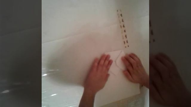 Самолетик  из бумаги хороший