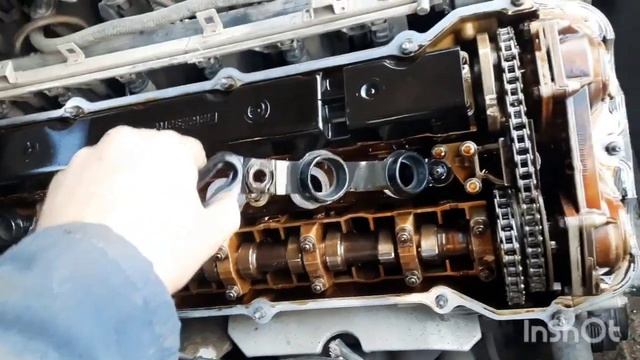 Замена клапанной крышки BMW M52TU M54 на Алюминиевую. смотреть онлайн