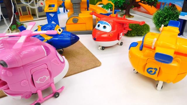 Сказка из игрушек про Хэллоуин - Мультик Супер крылья Джетт и Машины страшилки смотреть онлайн