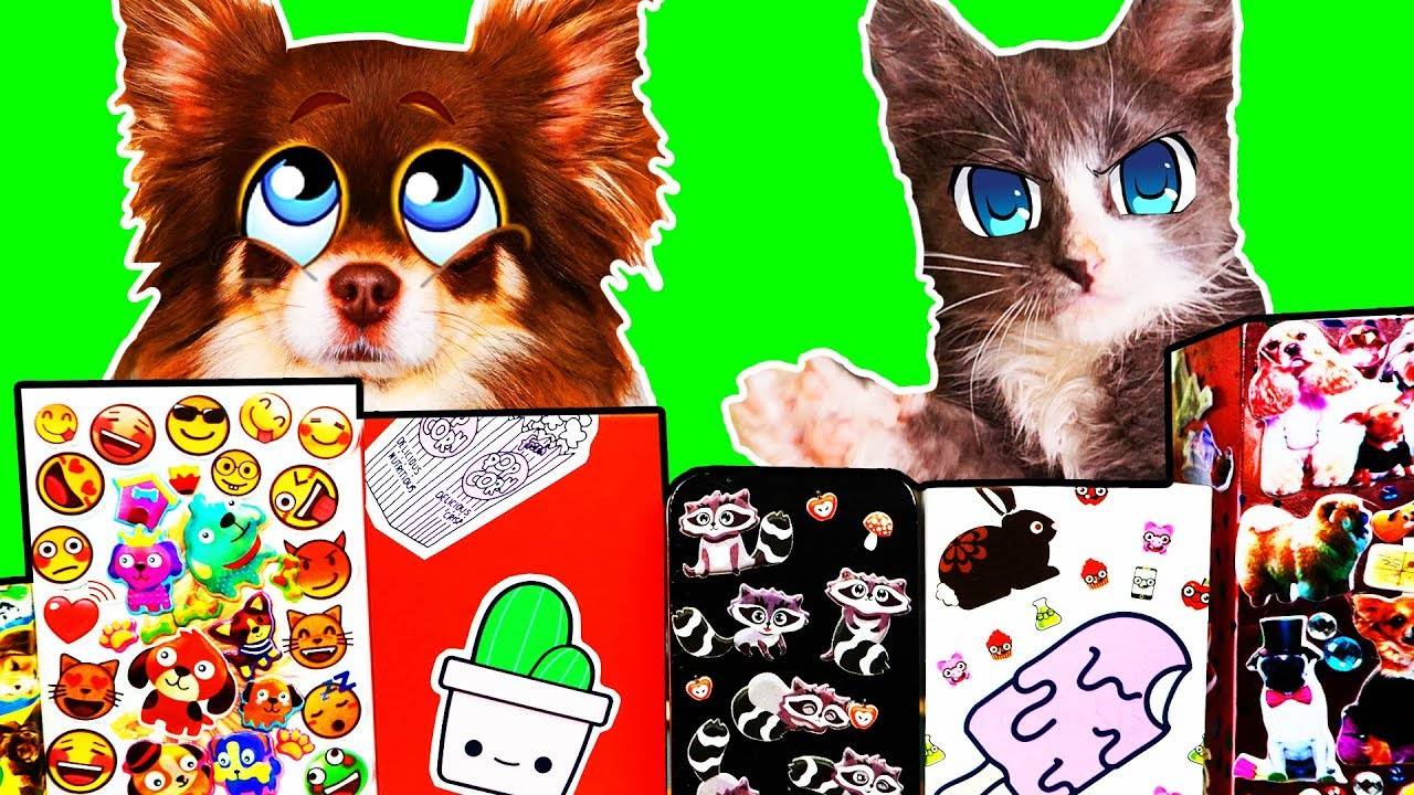 СДЕЛАЛИ ВОЛШЕБНЫЕ КОРОБКИ✨ СТИКЕРЫ, БЛЕСТКИ и ЛЮБОВЬ 💕