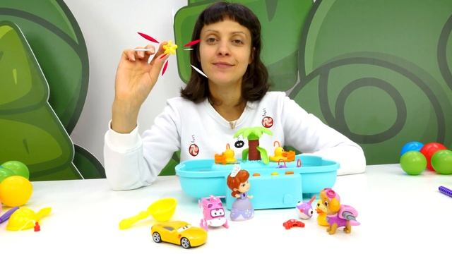 Мультик из игрушек Детский садик - Лепим снеговика - Видео для детей смотреть онлайн