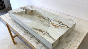 РАКОВИНА ИЗ КЕРАМОГРАНИТА. Процесс изготовления от А до Я