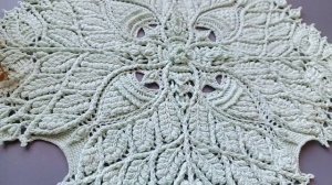 🍀"Лиза"🍀 салфетка вязаная крючком